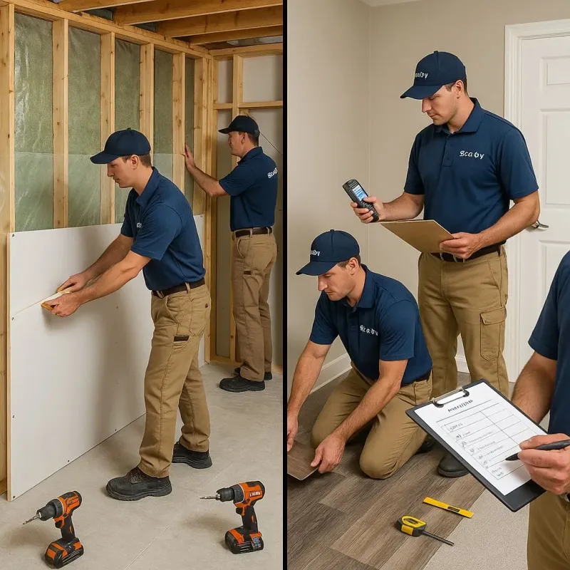 Repairs and Reconstruction process in Jefferson County, KS
